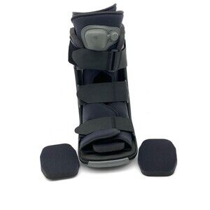 BREG Softgait Air Black High Top  Walking Boots 100618-050 Size Extra Large